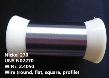 Le leghe speciali di qualità superiore del nichel 270/UNS N02270 sventano/cavo per la componente elettronica
