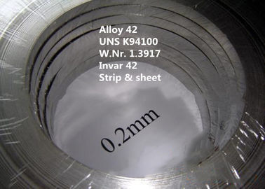 K94100 / Leghe speciali al ferro-nichel del Invar 42 per automobilistico con la temperatura di curie 360℃