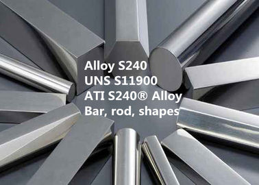 S240 Antivari/leghe speciali cavo/di Rod per resistenza alla trazione 240ksi della difesa e di spazio aereo